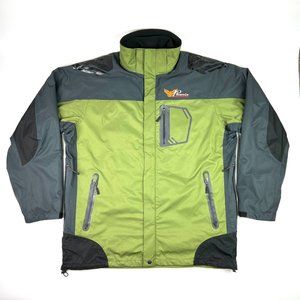 Phenix Fishing Mens Jacket Size 3XL Gore-Tex Removable Inner Fleece Jacket Green